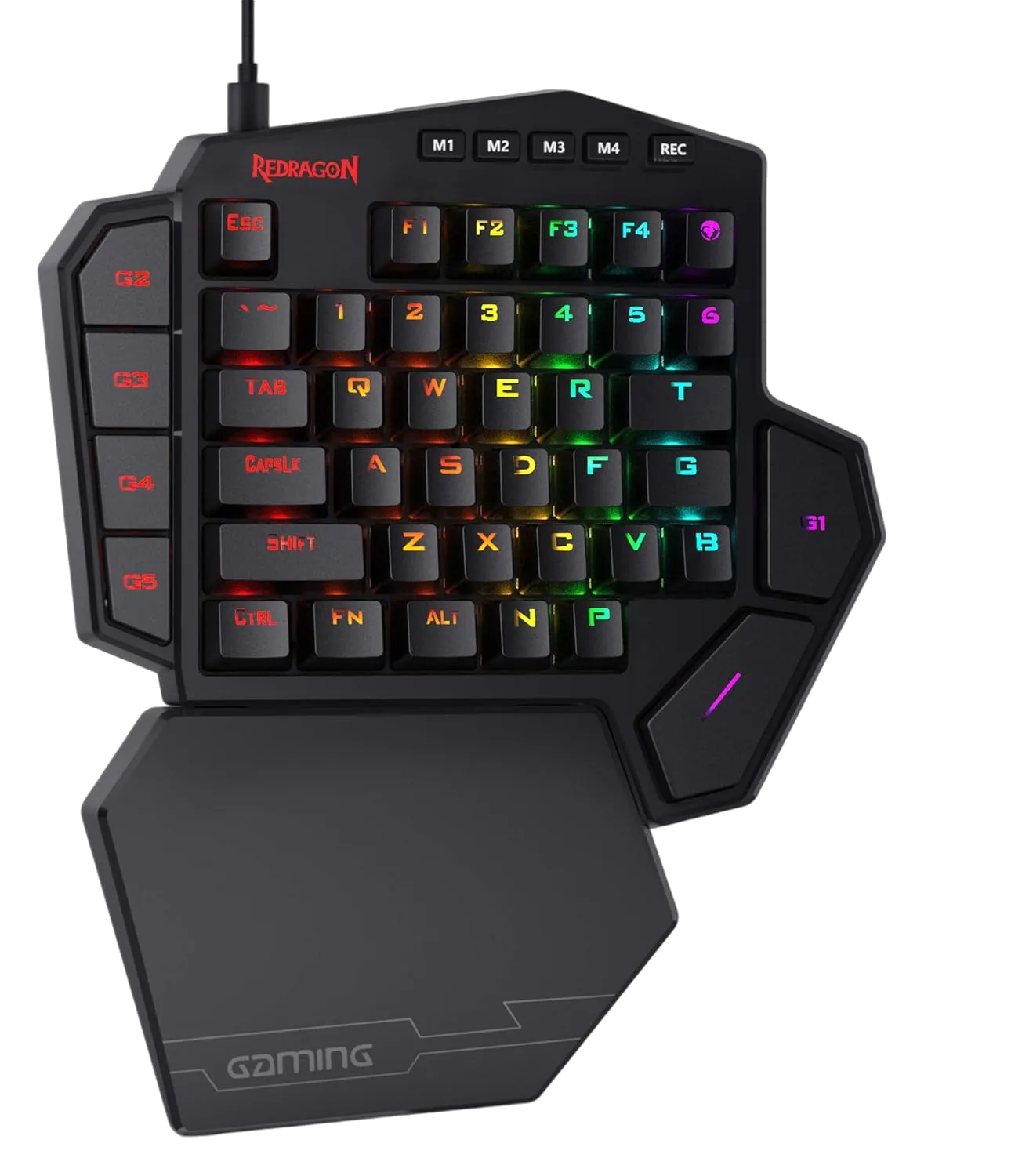 Redragon K585 DITI One-Handed RGB Mechanical Gaming Keyboard